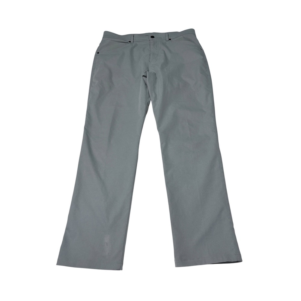 Myles Apparel Tour Pants Mens 35x30 Grey Tech Stretch Performance 5-Pocket